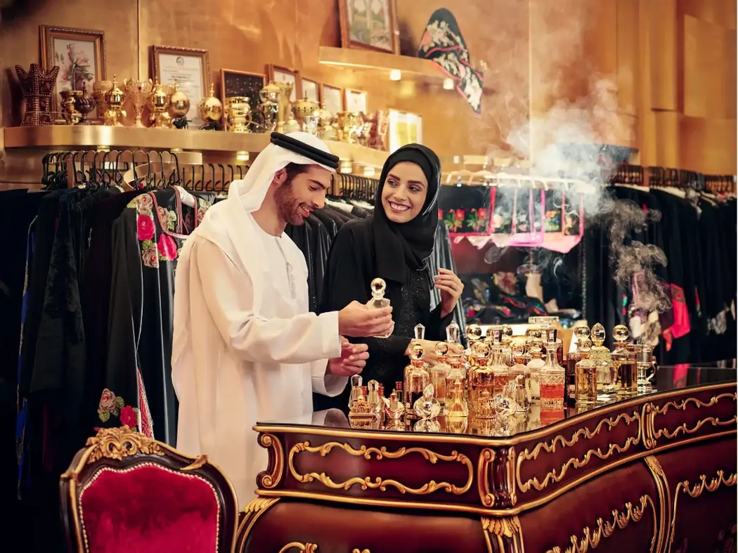 Textile Souk, Perfume Souk