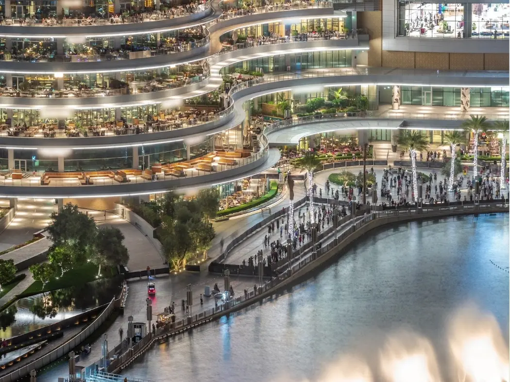 Traditional Souqs + Luxury malls