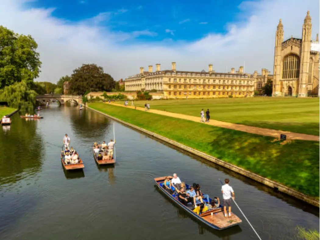 Punting on the River Cam